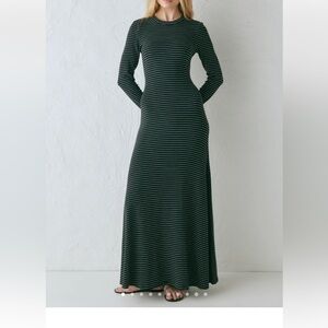 VRG Girl Toni Maxi Stripe Dress NWT